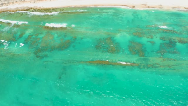 CABO PULMO LOS CABOS BCS MEXICO-2021: Gentle Waves Breaking on Turquoise Shore