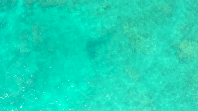 EL TULE BEACH LOS CABOS BCS MEXICO-2021: Turquoise Ocean Water with Visible Seabed