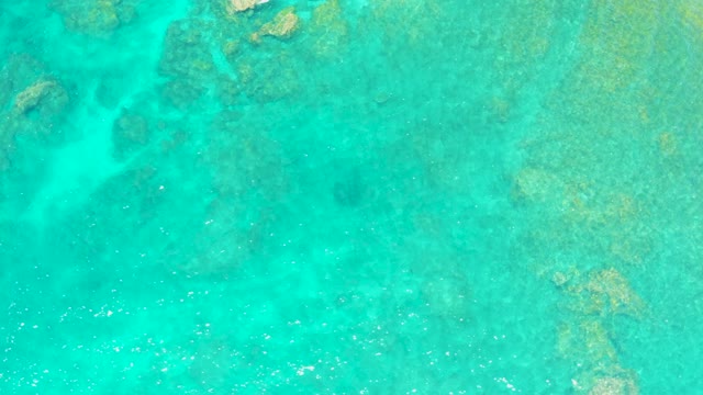 EL TULE BEACH LOS CABOS BCS MEXICO-2021: Clear Turquoise Water Over Shallow Coral Reefs