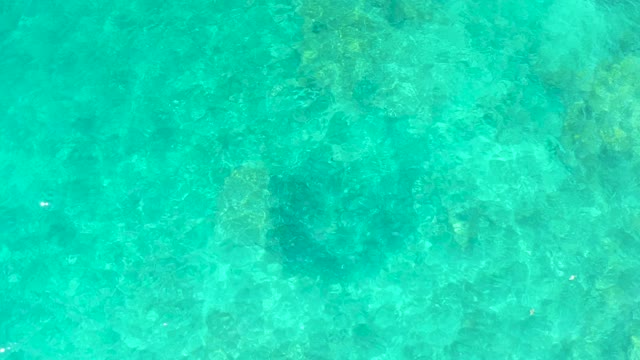 EL TULE BEACH LOS CABOS BCS MEXICO-2021: Clear Turquoise Water with Visible Seabed Rocks