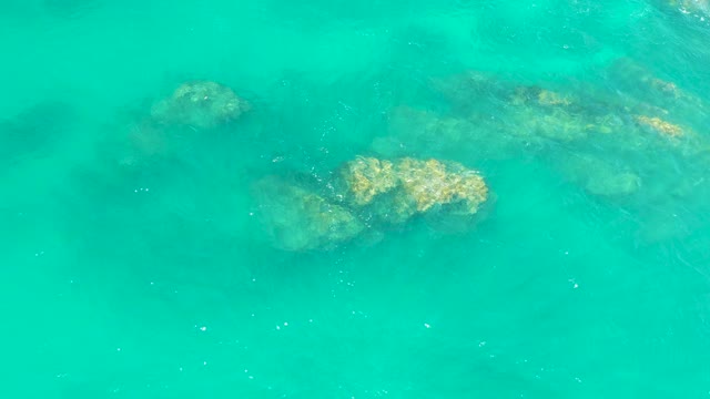 DREAMS LOS CABOS BCS MEXICO-2021: Submerged Rocks in Clear Turquoise Water