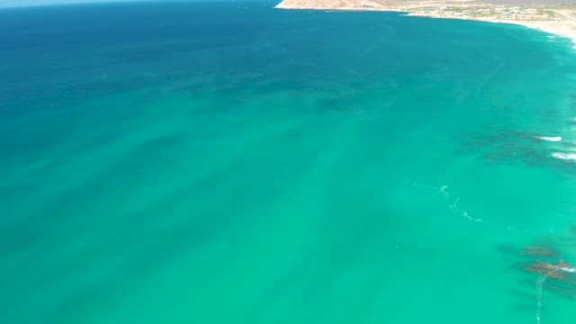 DREAMS LOS CABOS BCS MEXICO-2021: Coastal Turquoise Water and Receding Shoreline