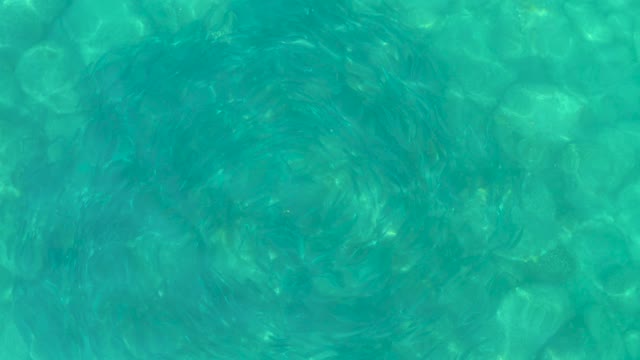 LOS FRALIES LOS CABOS BCS MEXICO-2021: Swirling Clear Turquoise Water Surface Vortex