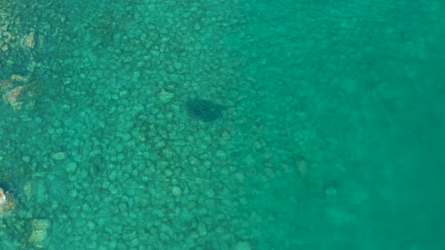 LOS FRALIES LOS CABOS BCS MEXICO-2021: Clear Turquoise Water Over Rocky Seabed