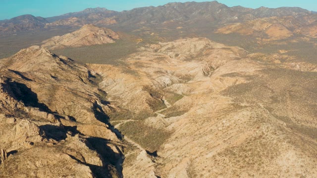 CABO PULMO BCS MEXICO-2021: Rugged Mountain Ridges in a Dry Desert