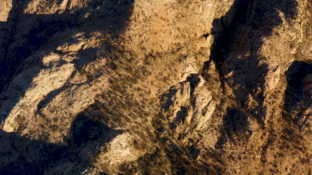 CABO PULMO BCS MEXICO-2021: Shifting Sunlight on Arid Rocky Terrain