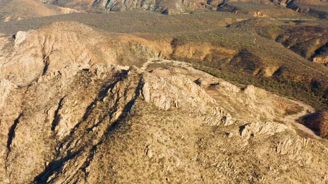 CABO PULMO BCS MEXICO-2021: Rocky Mountain Ridge and Winding Road