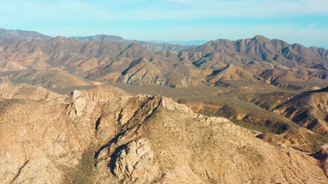 CABO PULMO BCS MEXICO-2021: Shifting Sunlight on Arid Mountain Ridges