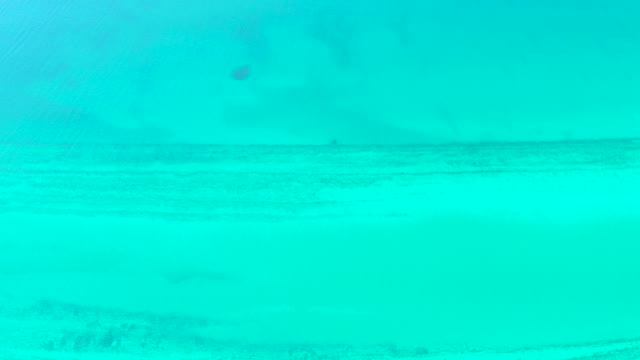 Shallow Clear Ocean Water with Visible Seabed