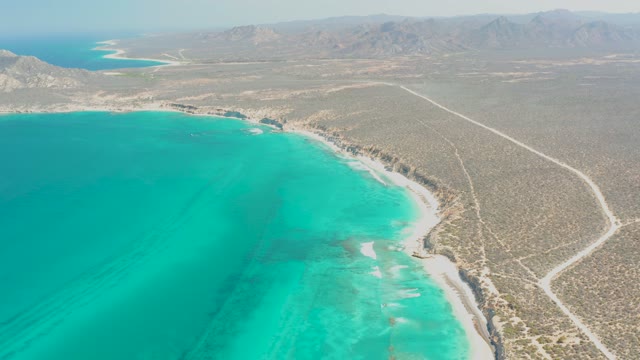 CABO PULMO BCS MEXICO-2021: Turquoise Ocean Meets Arid Desert Coastline