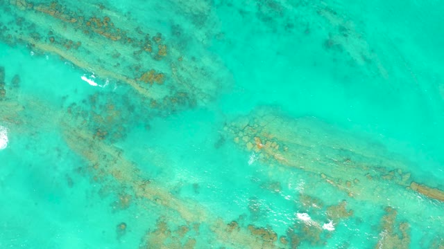 CABO PULMO BCS MEXICO-2021: Shifting Coral and Water Ripples in Turquoise Ocean