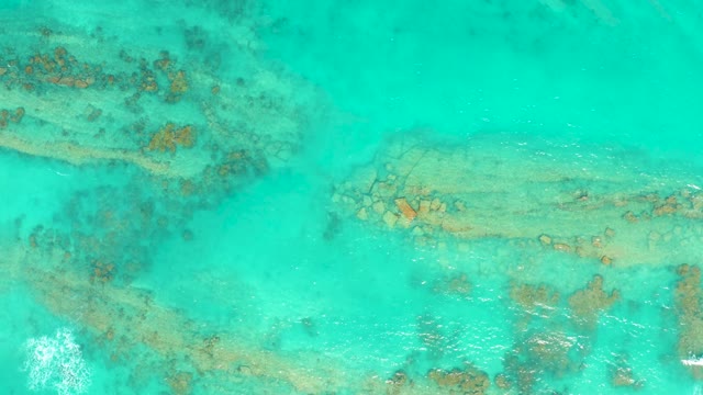 CABO PULMO BCS MEXICO-2021: Coral Formations in Clear Turquoise Ocean Water