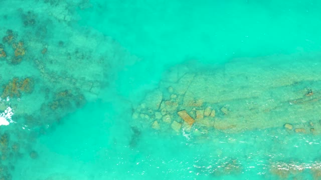 CABO PULMO BCS MEXICO-2021: Gentle Wave Motion in Crystal Clear Turquoise Water