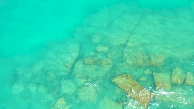 CABO PULMO BCS MEXICO-2021: Submerged Rocks in Clear Turquoise Water