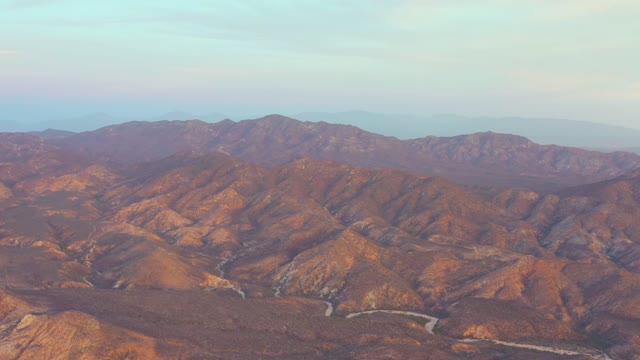 CABO PULMO BCS MEXICO-2021: Rugged Mountain Valleys with Winding River