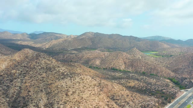 MARQUIS LOS CABOS BCS MEXICO-2021: Arid Mountain Ranges and Winding Highway