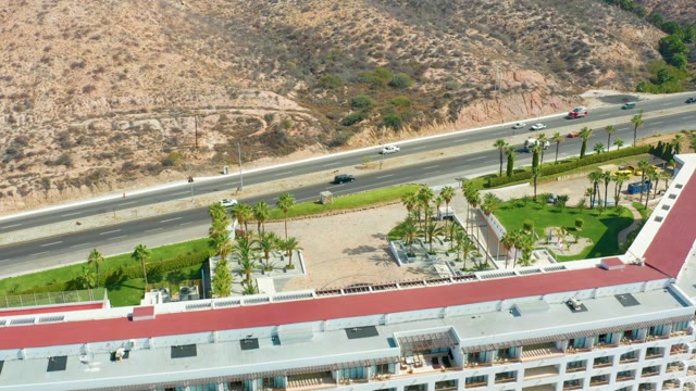 MARQUIS LOS CABOS BCS MEXICO-2021: Highway and Building Complex with Moving Vehicles