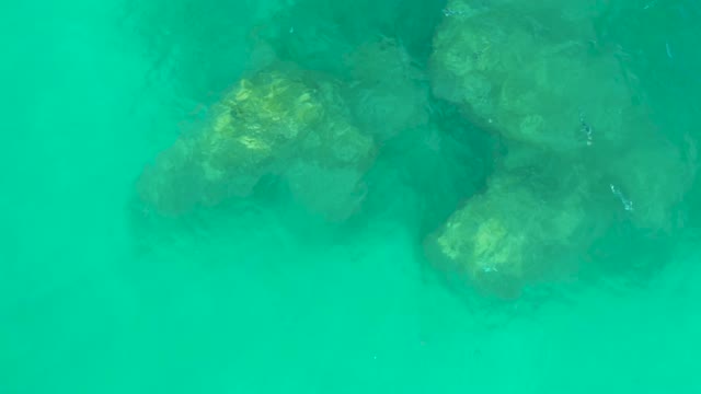 DREAMS LOS CABOS BCS MEXICO-2021: Submerged Rocks in Clear Turquoise Water