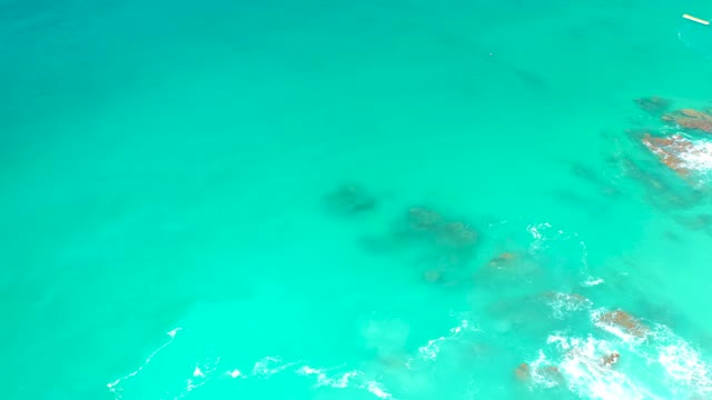 DREAMS LOS CABOS BCS MEXICO-2021: Ocean Waves Breaking on Rocky Seabed