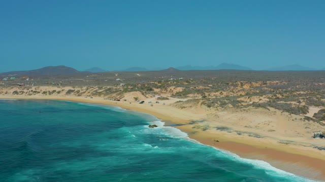 SHIPWRECKS LOS CABOS BCS MEXICO-2021: Sandy Beach and Turquoise Ocean with Dunes