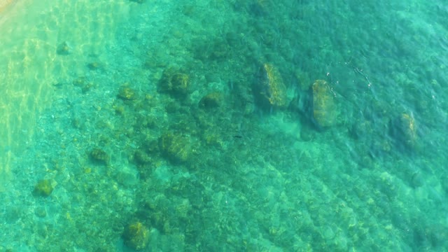 SHIPWRECKS LOS CABOS BCS MEXICO-2021: Shallow Ocean Floor with Increasing Water Ripples