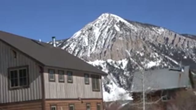 CRESTED BUTTE COLORADO-2015: Mountain Views In A Small Town