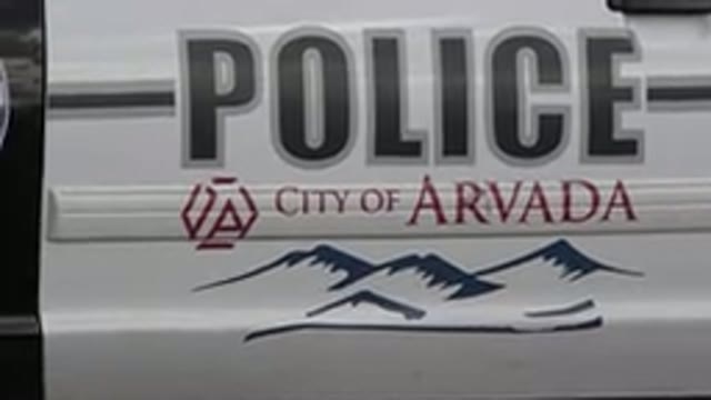 WESTMINSTER COLORADO-2015: Video Showing An Empty Police Car Parked Next To A Building Facade