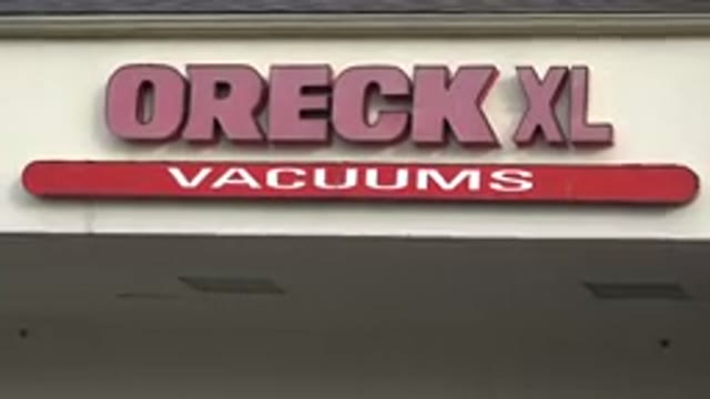 WESTMINSTER COLORADO-2015: Facade Of A Company Specialized In Vacuum Cleaners