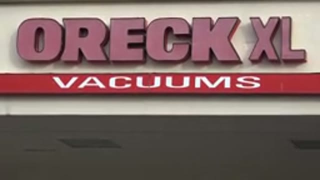 WESTMINSTER COLORADO-2015: Wreck XL Vacuums Business Sign in Red