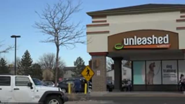 WESTMINSTER COLORADO-2015: Parking Lot With Cars Driving Back And Forth Strip
