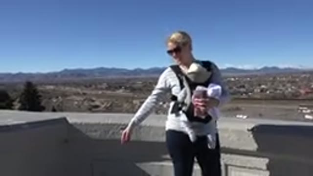 WESTMINSTER COLORADO-2015: Family Attempting a Rare Photo Moment