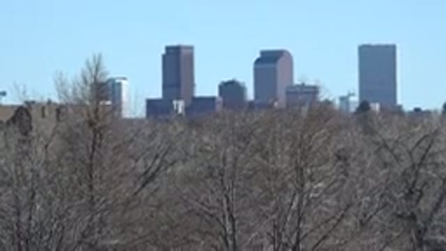 WESTMINSTER COLORADO-2015: Large Buildings Seen From Far Away From The City