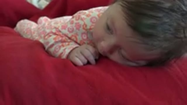 WESTMINSTER COLORADO-2015: Cute Babies Tummy Time Helps Her Self-Soothe And