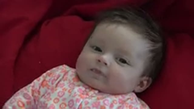 WESTMINSTER COLORADO-2015: Smiling Baby Turns Her Head