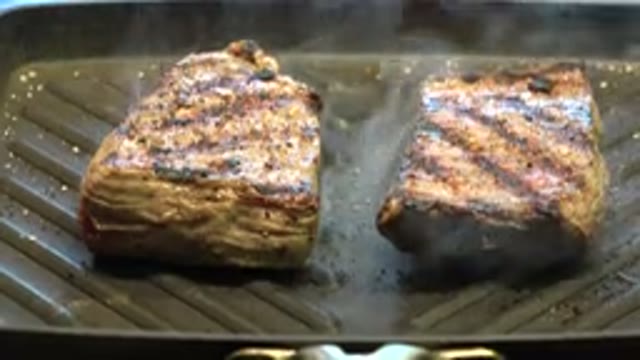 WESTMINSTER COLORADO-2015: Meat Roasting On The Barbecue Grill