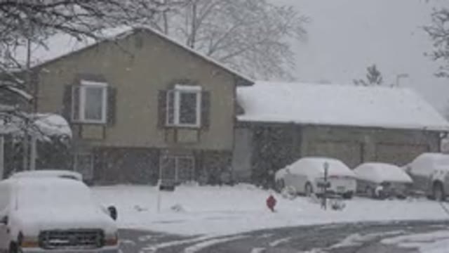 WESTMINSTER COLORADO-2015: Beautiful House And Car With Huge Snowfall And Snow