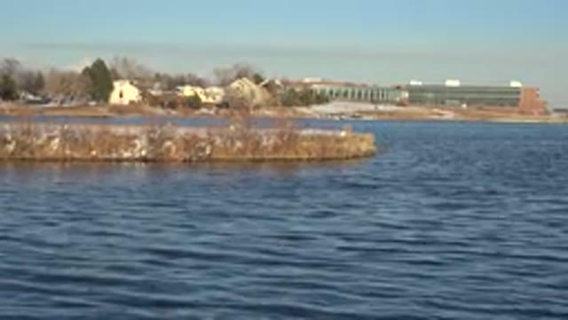 WESTMINSTER COLORADO-2015: Beautiful Shot From The Water Looking Into The Towns