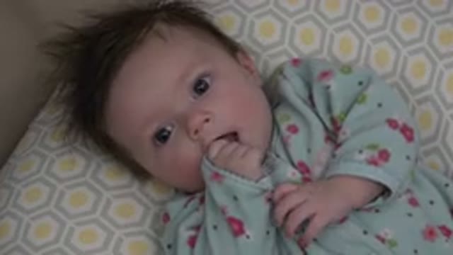 WESTMINSTER COLORADO-2015: A Cute Blond Baby Biting His Own Hand