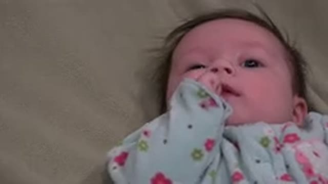 WESTMINSTER COLORADO-2015: Beautiful Baby With Big Eyes And Hair Standing On End