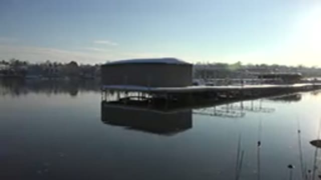 WESTMINSTER COLORADO-2015: Pier Over A Lake On A Sunny Day With Views Of Nature