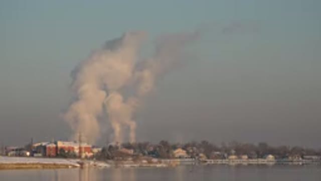 WESTMINSTER COLORADO-2015: Smoke From An Industry Near The River