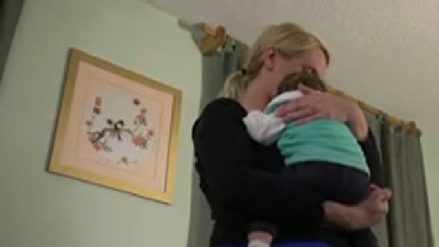 WESTMINSTER COLORADO-2015: Mom Continues To Carry Her Sleeping Baby Son