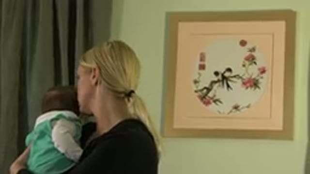 WESTMINSTER COLORADO-2015: Mother Welcomes Her Baby In Her Lap And Fills It With Love