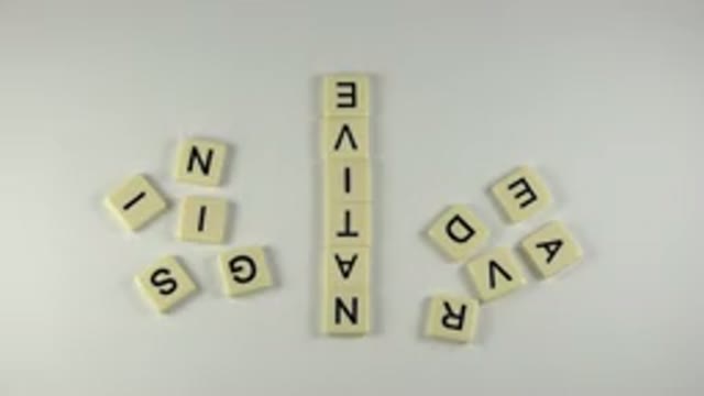 WESTMINSTER COLORADO-2015: Child Playing With Letter Tiles