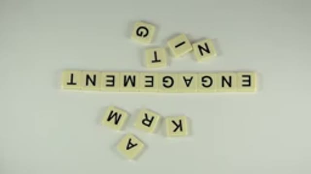 WESTMINSTER COLORADO-2015: Letter Tiles On A White Plain Table