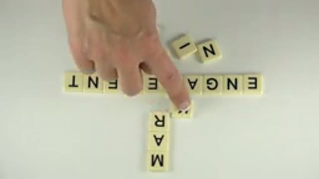 WESTMINSTER COLORADO-2015: Scrabble Player Spells Out The Word Engagement