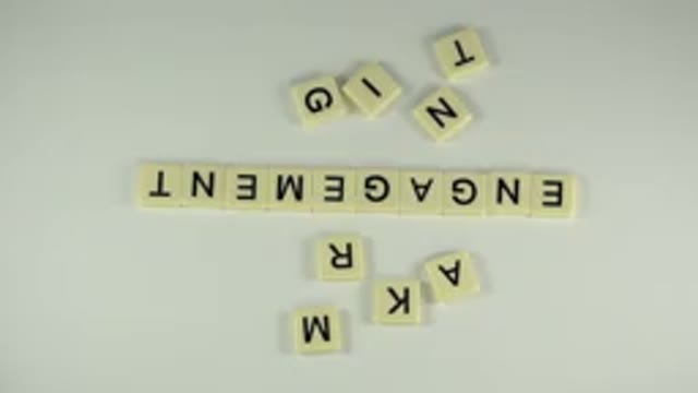 WESTMINSTER COLORADO-2015: A Person Playing a Game of Scrabble for Fun