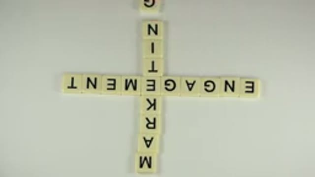WESTMINSTER COLORADO-2015: White Letter Tiles Arranged In A Plus Sign Formation