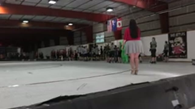 DENVER COLORADO-2015: Woman Singing The National Anthem Prior To A Sports Event