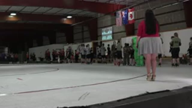 DENVER COLORADO-2015: Rickey in Matins Match with Public at Stadium
